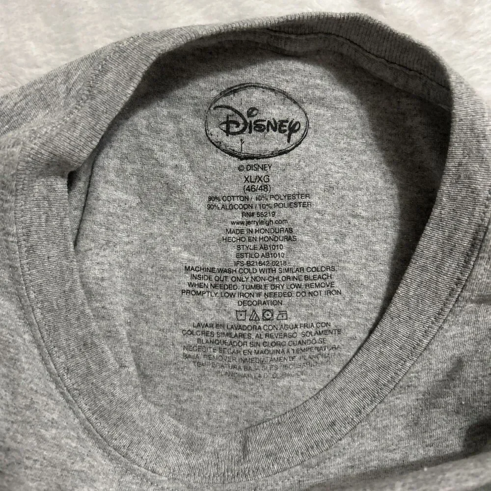 Disney Originals T-Shirt Men’s XL Mickey Goofy Pluto Donald Duck Graphic Print